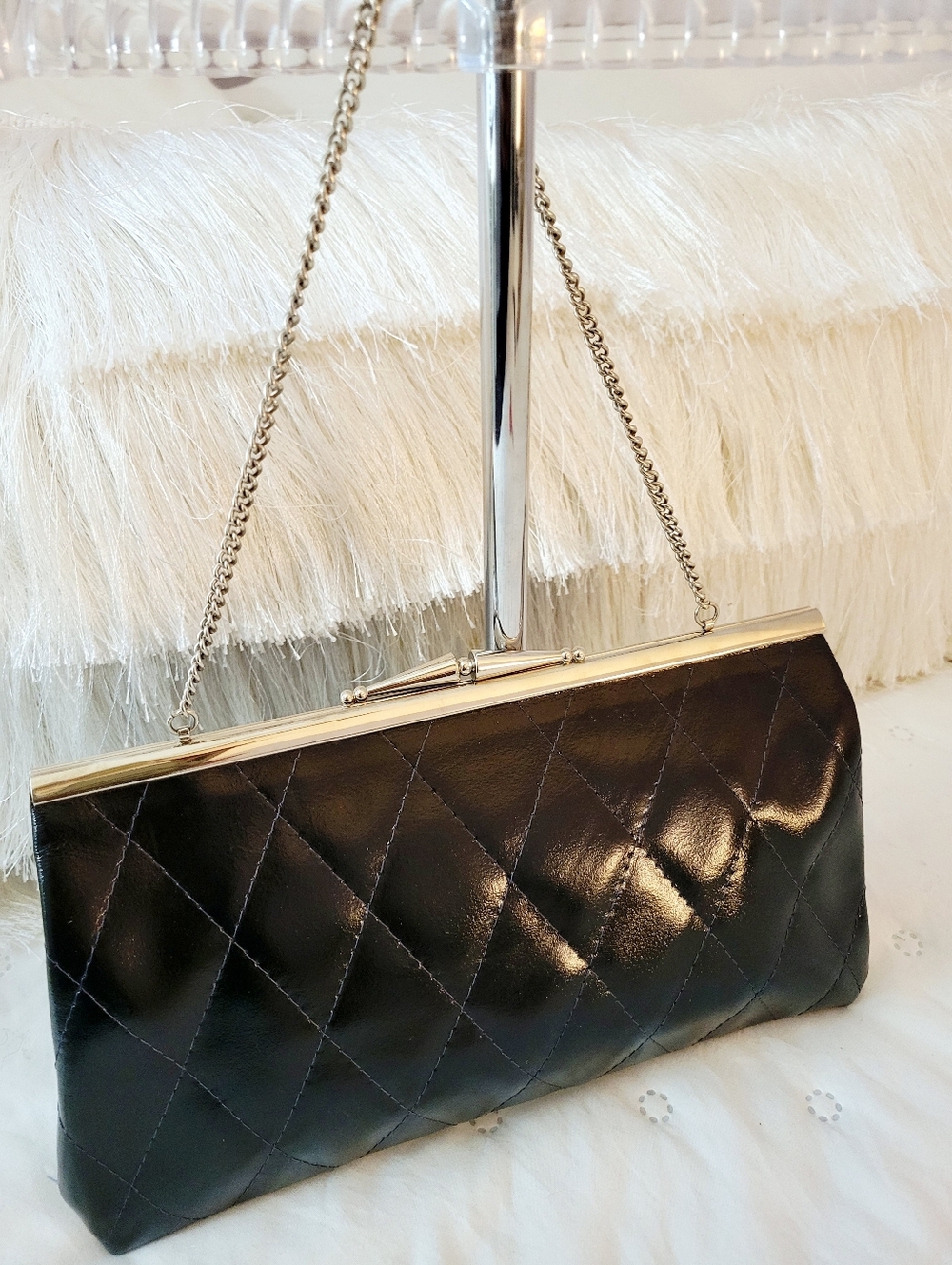 Jane Shilton British Heritage Quilted Convertible Clutch